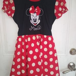 Minnie Mouse girl dress. Authentic Original